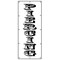 Signmission PIERCING VERTICAL BANNER SIGN body art tattoo parlor pierce jewelry B-120 Piercing Vertical - alternate 1